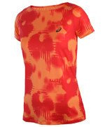 koszulka do biegania damska ASICS FUZEX PRINTED SHORT SLEEVE TOP / 129974-2070