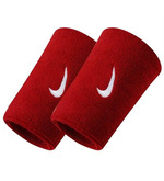 frotki tenisowe NIKE SWOOSH DOUBLEWIDE WRISTBANDS (2sztuki) / czerwone