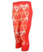 legginsy damskie 3/4 ADIDAS TECHFIT CAPRI PRINT 1 / AJ2271