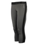 legginsy sportowe damskie 3/4 REEBOK WORKOUT CAPRI / rozmiar XS wyprzedaż