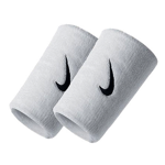 frotki tenisowe NIKE SWOOSH DOUBLEWIDE WRISTBANDS (2sztuki) / białe