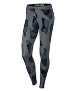 legginsy damskie NIKE LEGGING ALLOVER / szare