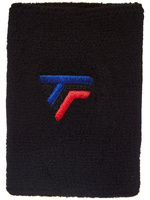 frotka tenisowa TECNIFIBRE WRISTBANDS XL CZARNA (1 szt.)