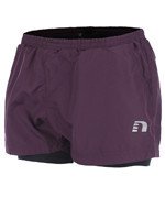 spodenki do biegania damskie NEWLINE IMOTION 2LAYER SHORTS / rozmiar XS wyprzedaż