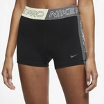 spodenki termoaktywne damskie NIKE PRO SHORT 3IN / czarne/ rozmiar L wyprzedaż