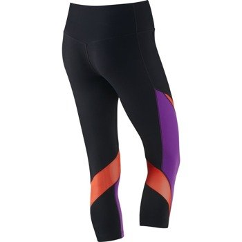 legginsy damskie 3/4 NIKE LEGENDARY CAPRI FABRIC TWIST / 725080-010/ rozmiar XS wyprzedaż