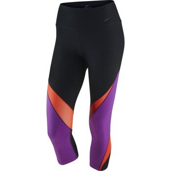 legginsy damskie 3/4 NIKE LEGENDARY CAPRI FABRIC TWIST / 725080-010/ rozmiar XS wyprzedaż