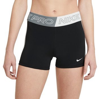 spodenki termoaktywne damskie NIKE PRO SHORT 3IN / czarne/ rozmiar L wyprzedaż 