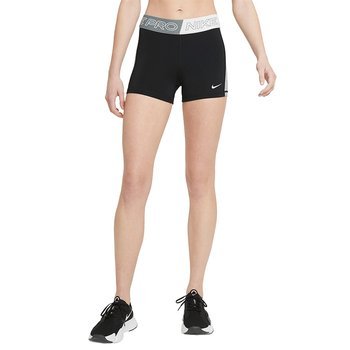 spodenki termoaktywne damskie NIKE PRO SHORT 3IN / czarne/ rozmiar L wyprzedaż 